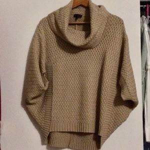 The Limited Cowl Neck Poncho/Sweater